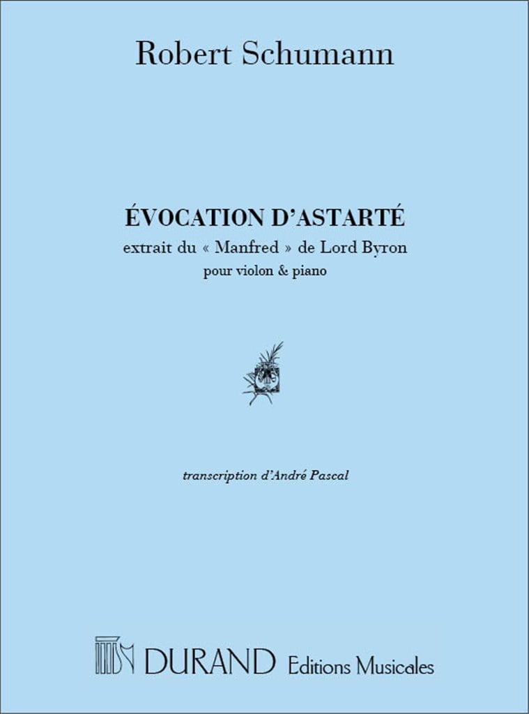 Evocation Astarte Violon Et Piano